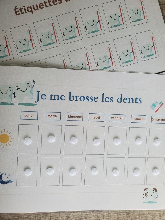 Ce support est idéal pour accompagner l’apprentissage des brossage dents et motivée l enfant - photo numéro 4