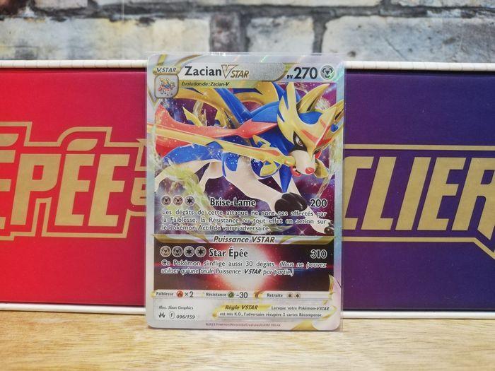 Carte Pokemon Zacian Vstar Zénith Suprême - photo numéro 1