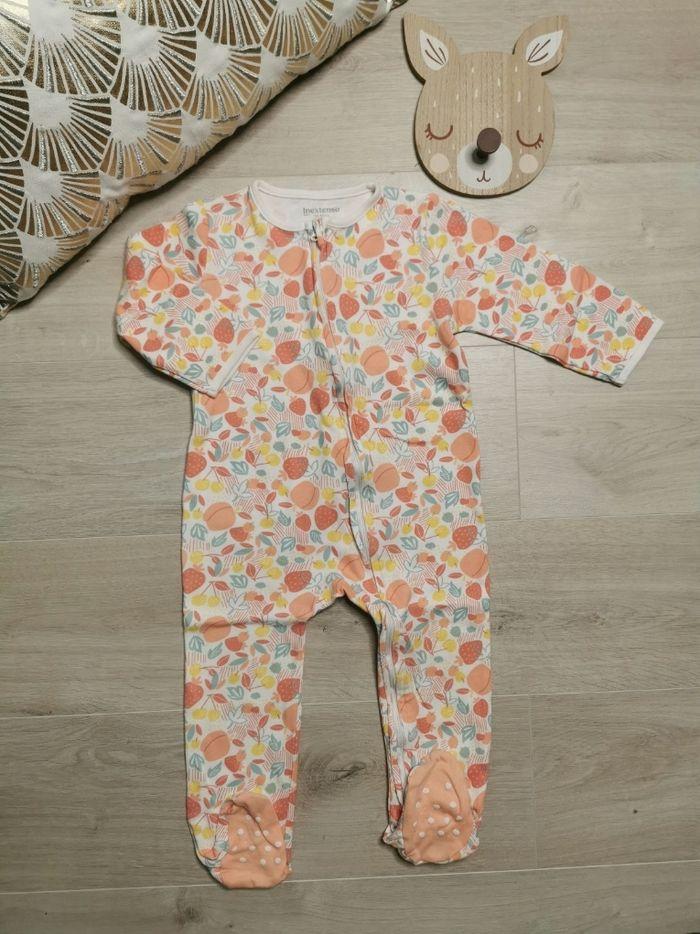 Pyjama en 1 pièce fille, in extenso T36 mois - photo numéro 1