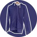 Sweat zip Celio bleu marine