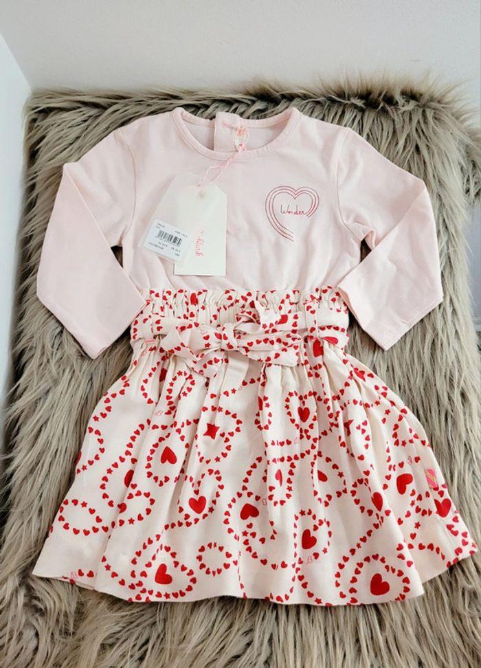 Superbe robe Billieblush 12 mois - photo numéro 1