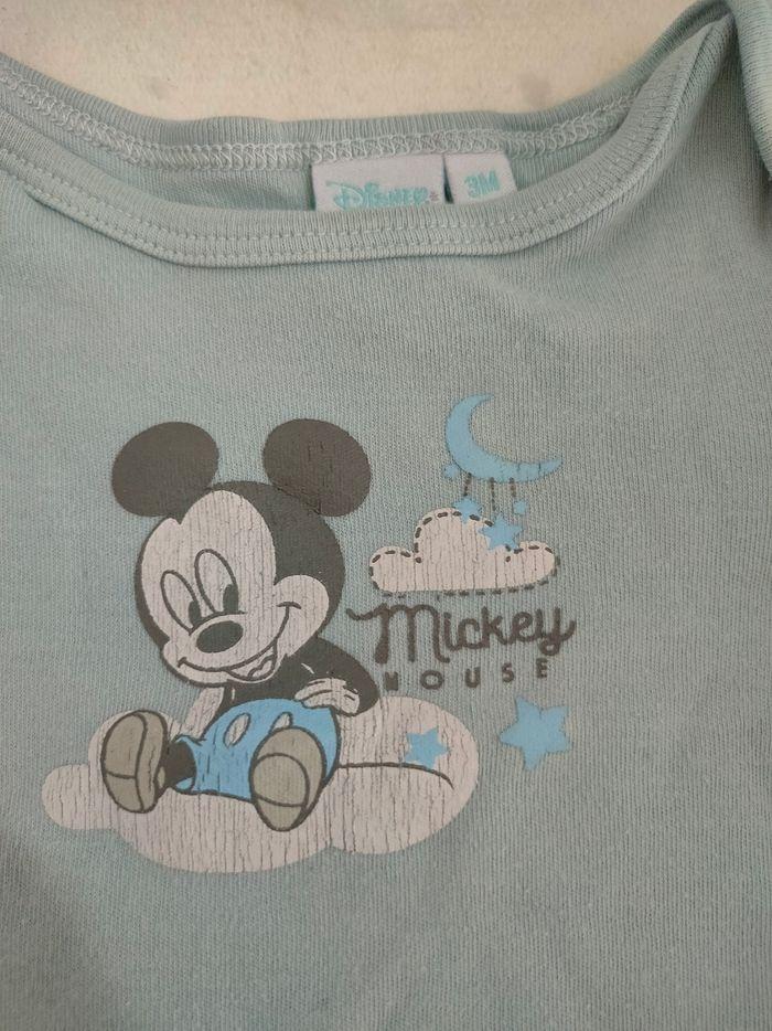 Body bébé taille 3 mois Disney baby Mickey - photo numéro 2