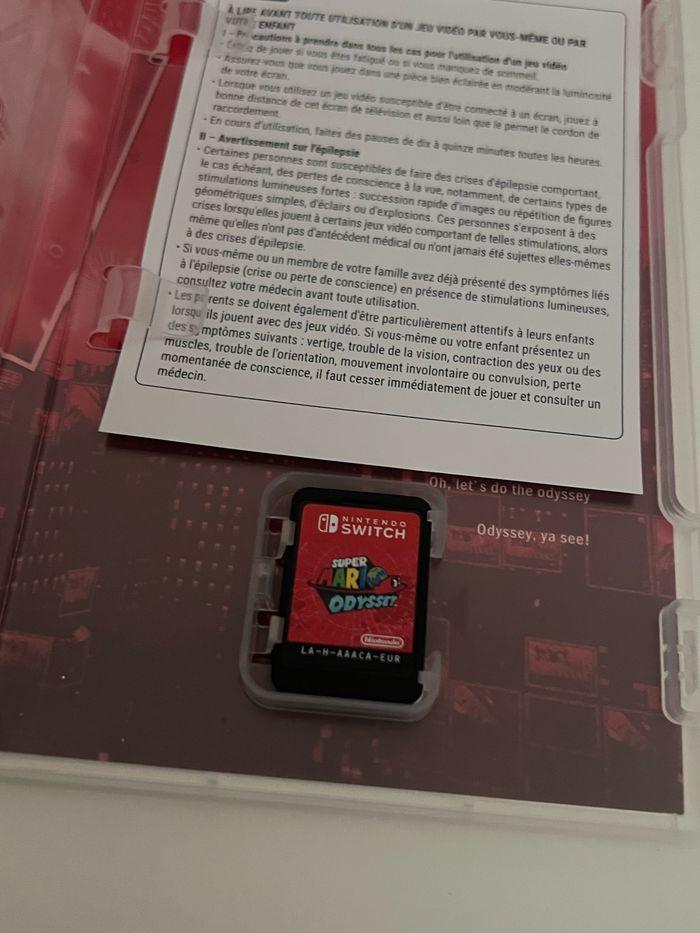 Jeux switch super Mario odyssey - photo numéro 2