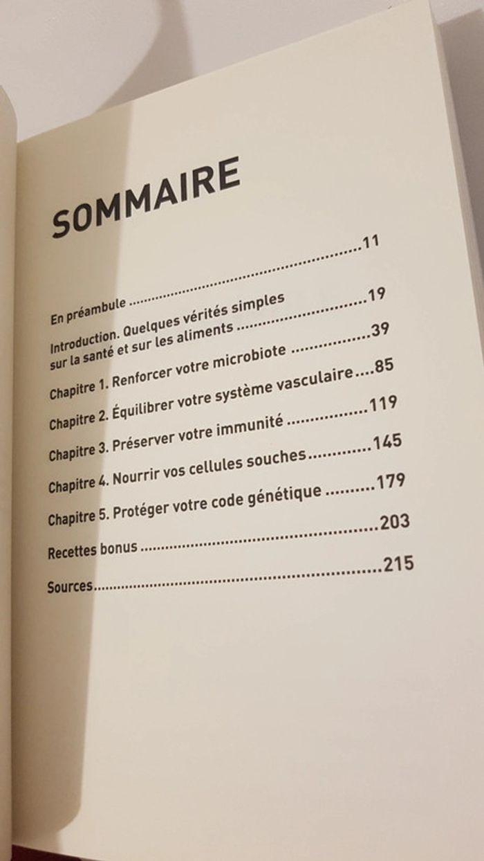 Livre nourrir sa santé neuf - photo numéro 2