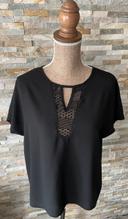 Blouse noire Kiabi taille M