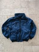 Rare Blouson aviateur bleu vintage Jet Set