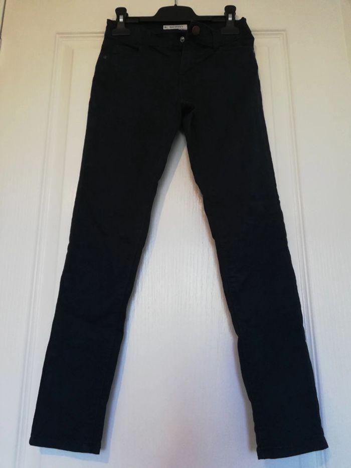 Pantalon bleu marine skinny 9 ans - photo numéro 2