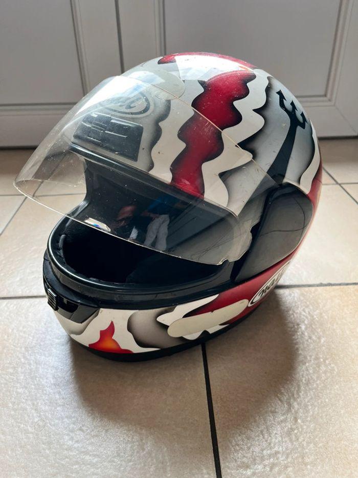 Casque moto nau diablo - photo numéro 1