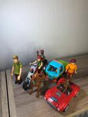 Lot jouet figurine véhicules voitures scooby-doo