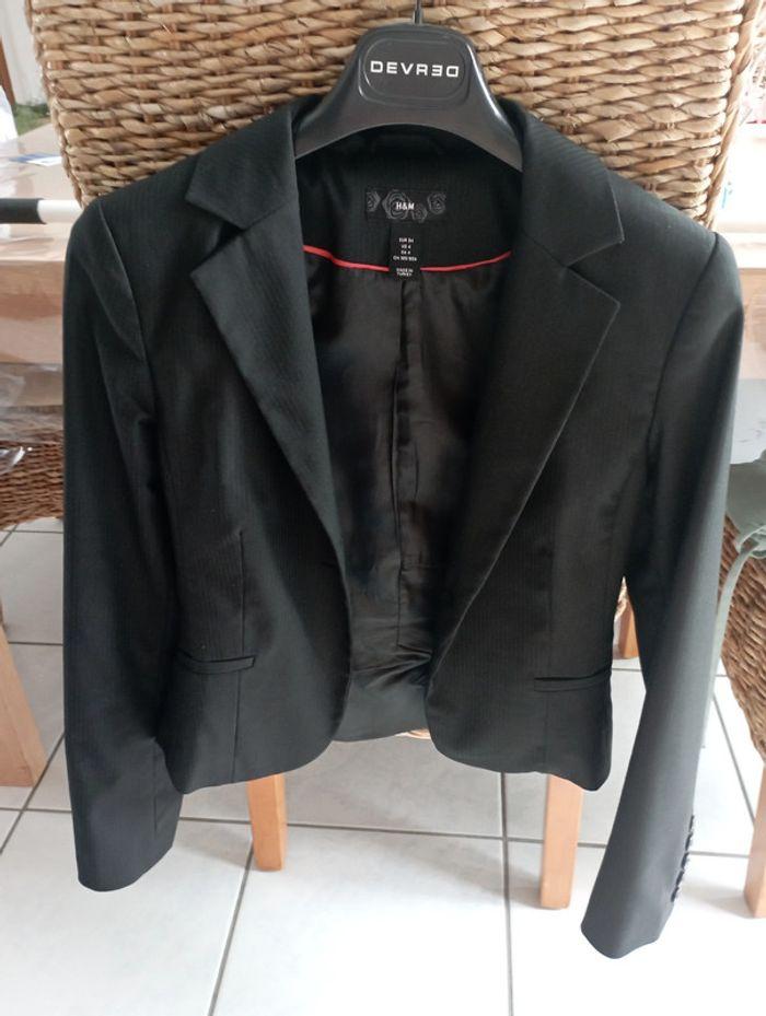 Veste noire H&M 34 - photo numéro 1