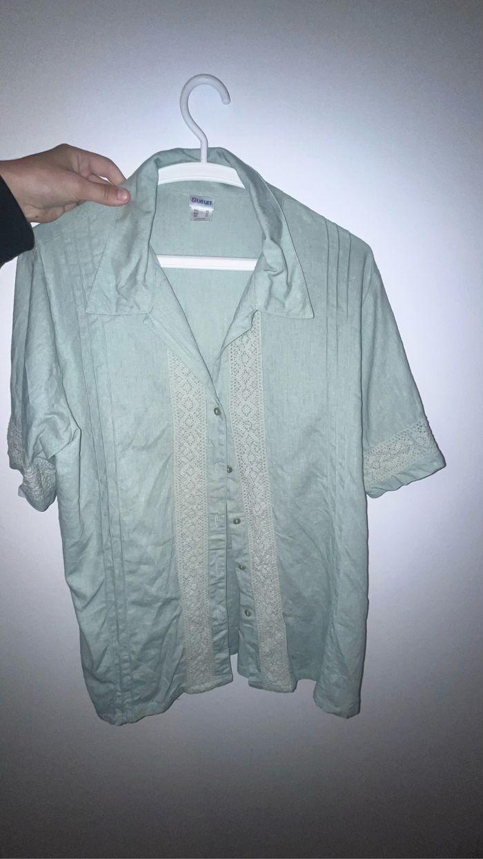 Chemise vert - photo numéro 1