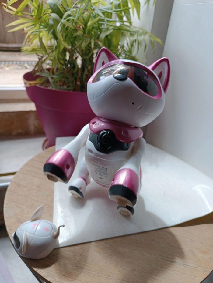 Teksta chien dog robot interactif électronique VTech kidiminiz toy quest Kitty chat cat robotique - photo numéro 12