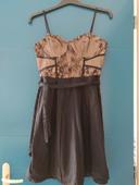 Robe bretelles style bustier Promod 36