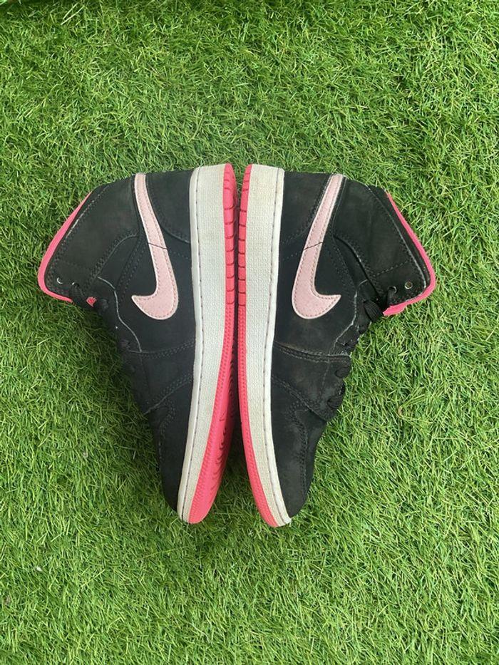 Jordan 1 mid black digital pink size 36 - photo numéro 4