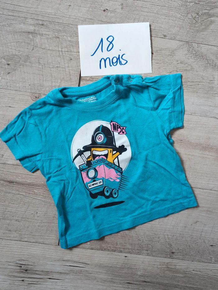 Lot 9 tee shirts 18mois - photo numéro 7