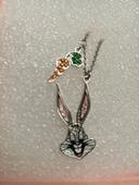 Collier ras de cou Swarovski Bug's Bunny