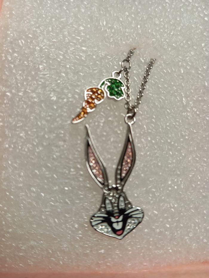 Collier ras de cou Swarovski Bug's Bunny - photo numéro 1