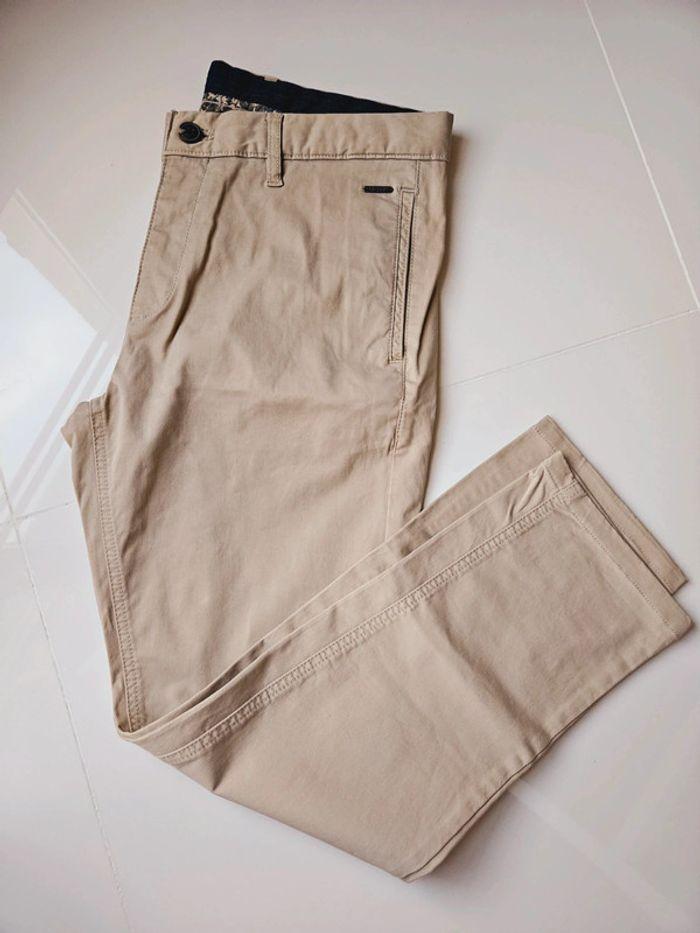 Pantalon chino droit beige/ Kaporal- T31/40FR - photo numéro 3