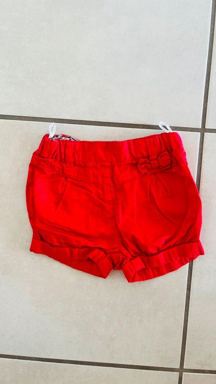 Short rouge Baby Club - photo numéro 1