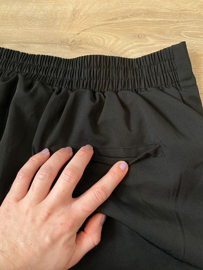 Pantalon chino avec élastique noir taille S / 36 - photo numéro 9