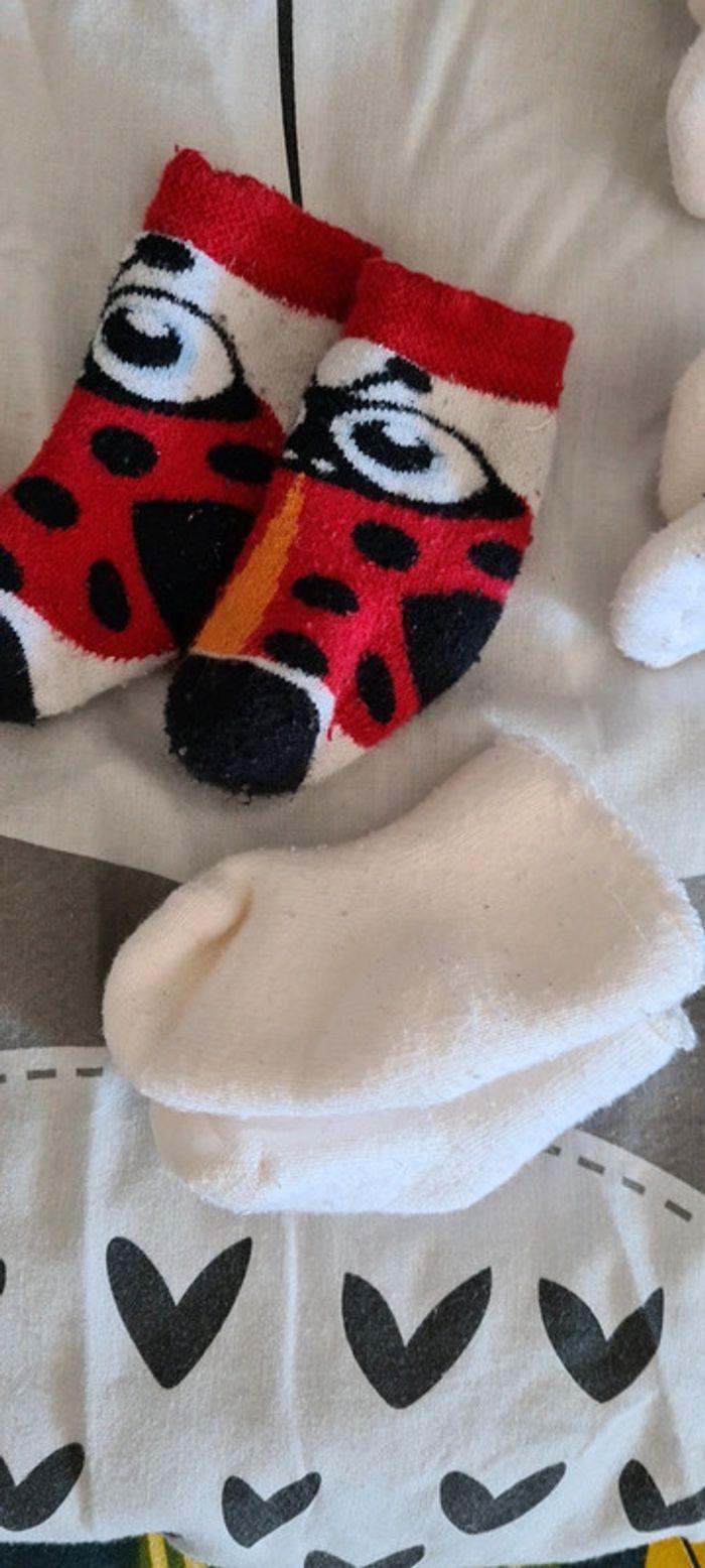 #lot 4 chaussettes chaude naissance - photo numéro 2