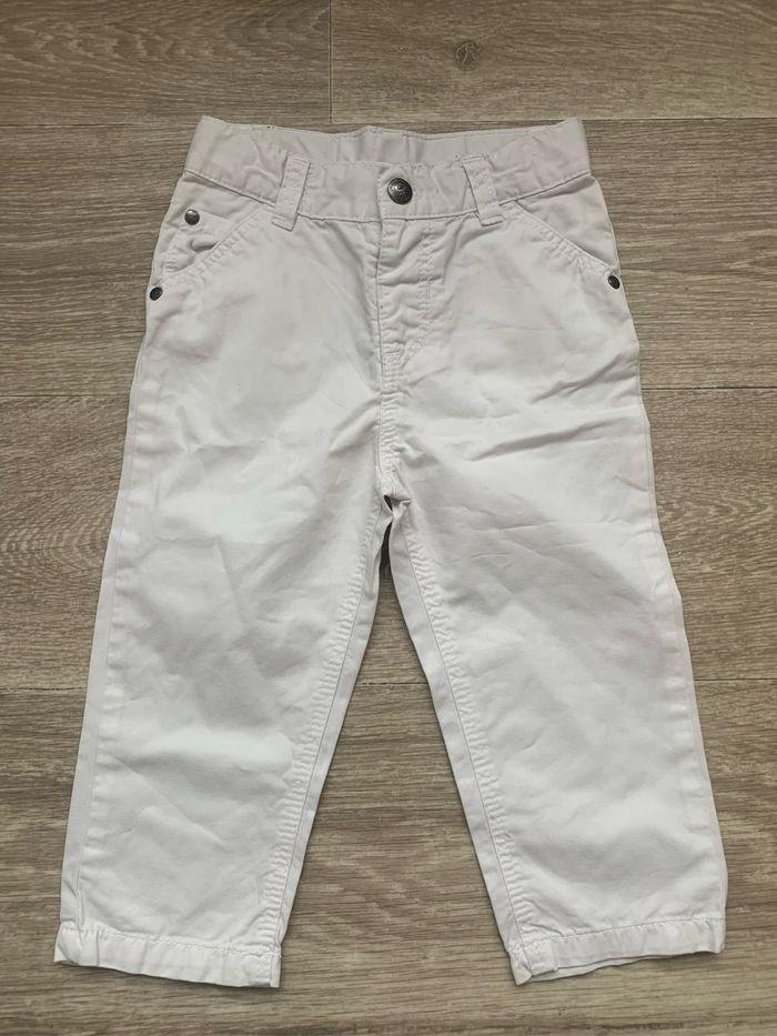 Pantalon blanc 23 mois - photo numéro 3