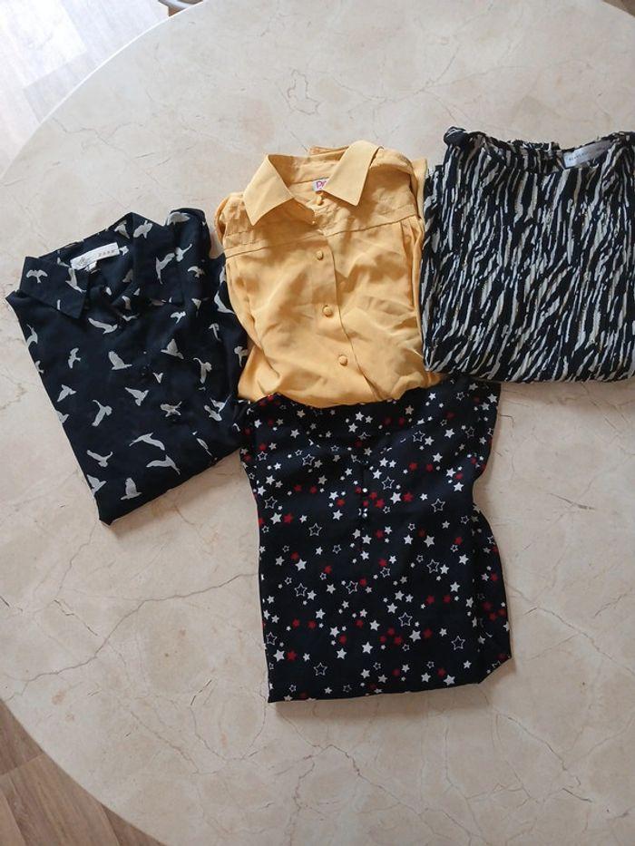 Lot de 4 blouses taille 38🌺 - photo numéro 2