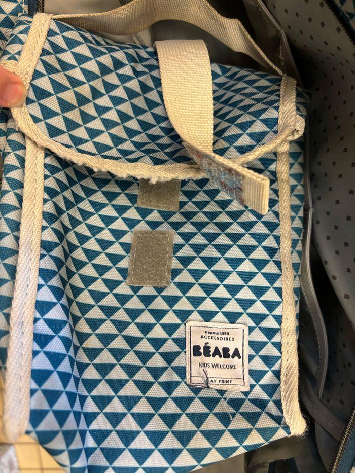 Sac à langer beaba bleu - photo numéro 3