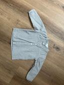 Chemise manches longues 6/9 mois