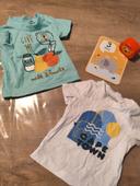 Lot de deux tee-shirts