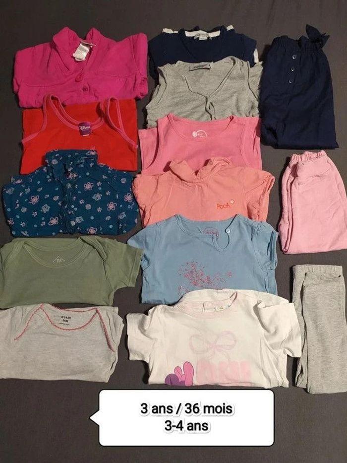 lot vêtements fille 36 mois/ 3 ans - photo numéro 1