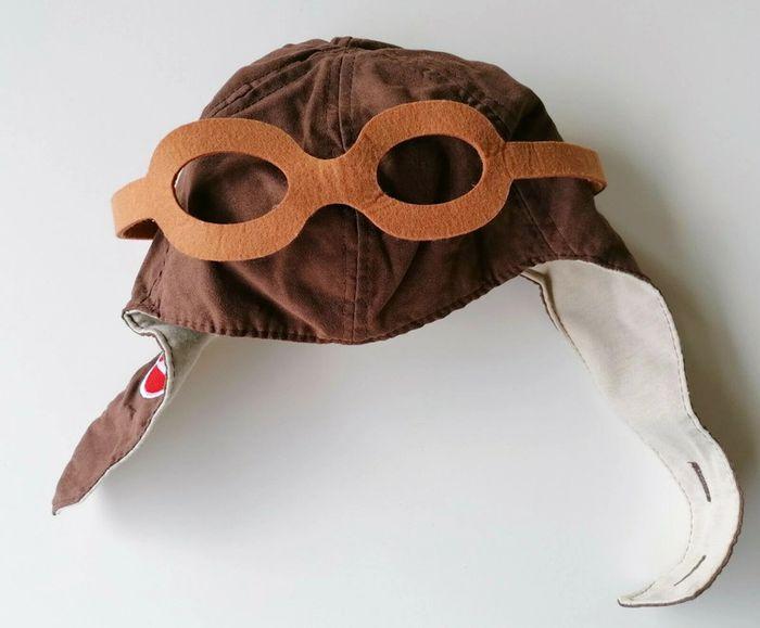 Bonnet aviateur marron et lunette, de Turkish Airlines - photo numéro 2