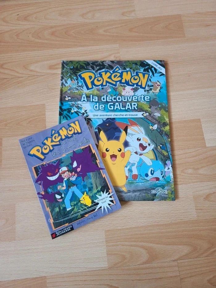 Lot bd et livre pokemon - photo numéro 1