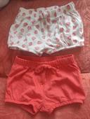 Lot short 12 mois