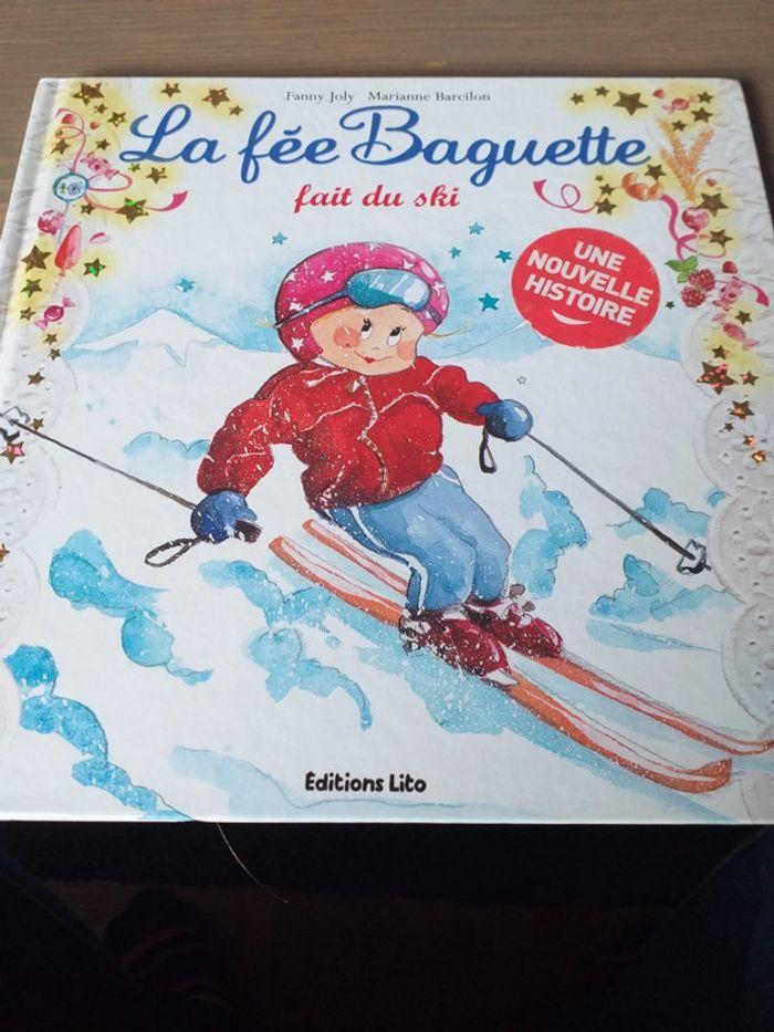 Livre la fée baguette fait du ski - photo numéro 1