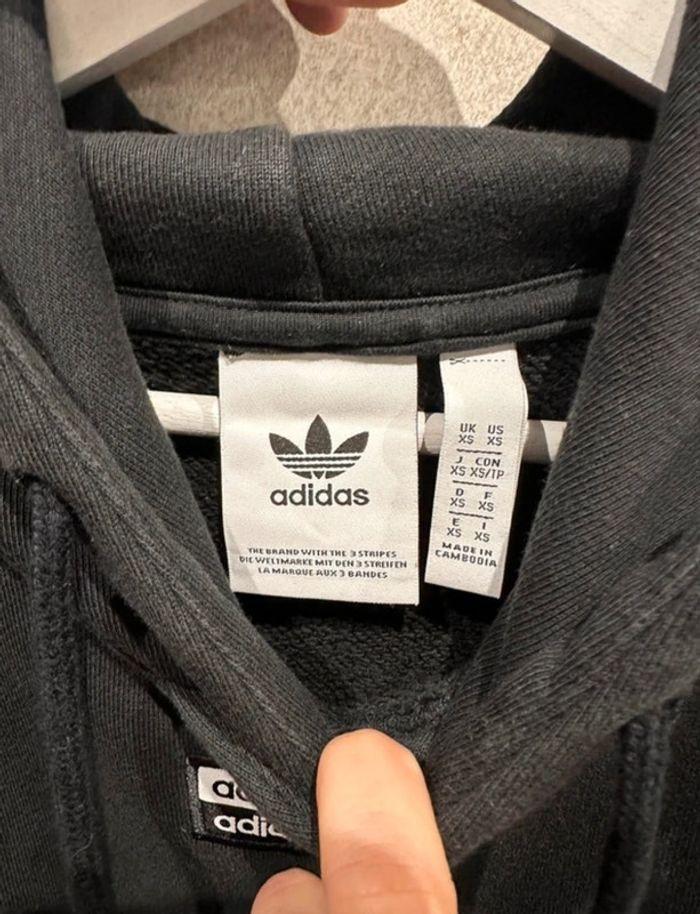 Sweat-shirt à capuche Adidas - photo numéro 3