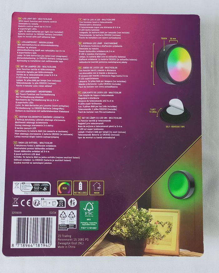 Lampes LED avec télécommande RGB neuf - photo numéro 2