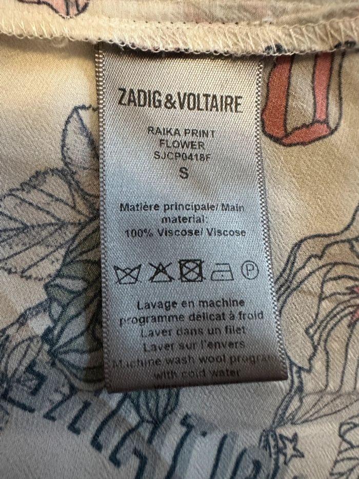 Robe zadig et voltaire T:S  raika print flower - photo numéro 7