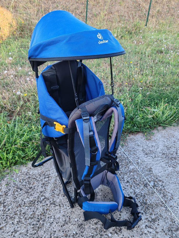 Porte bébé Deuteur Airconfort Bleu - photo numéro 1