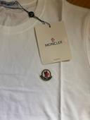 T shirt blanc moncler