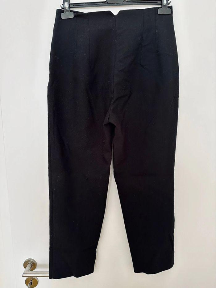 Pantalon Noir tailleur Zara taille L - photo numéro 4