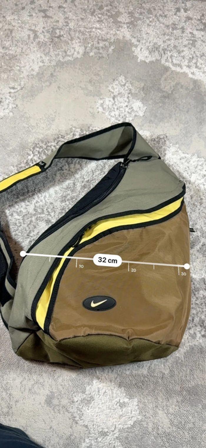 Sling Bah Nike Vintage Y2k Green & Yellow & Brown - photo numéro 17