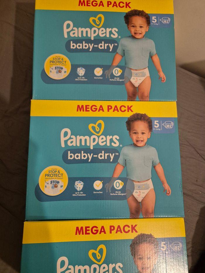 3 megas pack Pampers taille 5