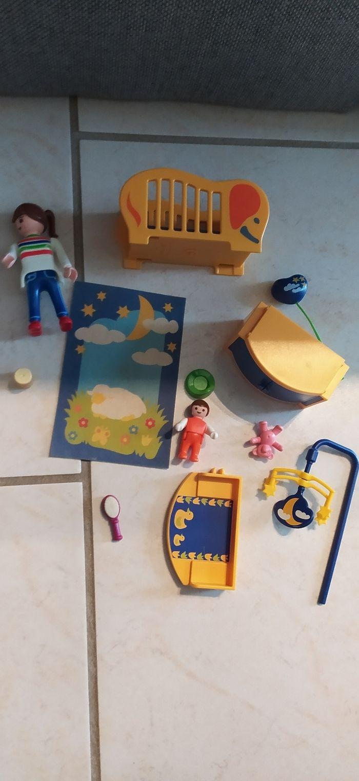 Playmobil Maman et chambre de bébé (N° 3207). - photo numéro 3