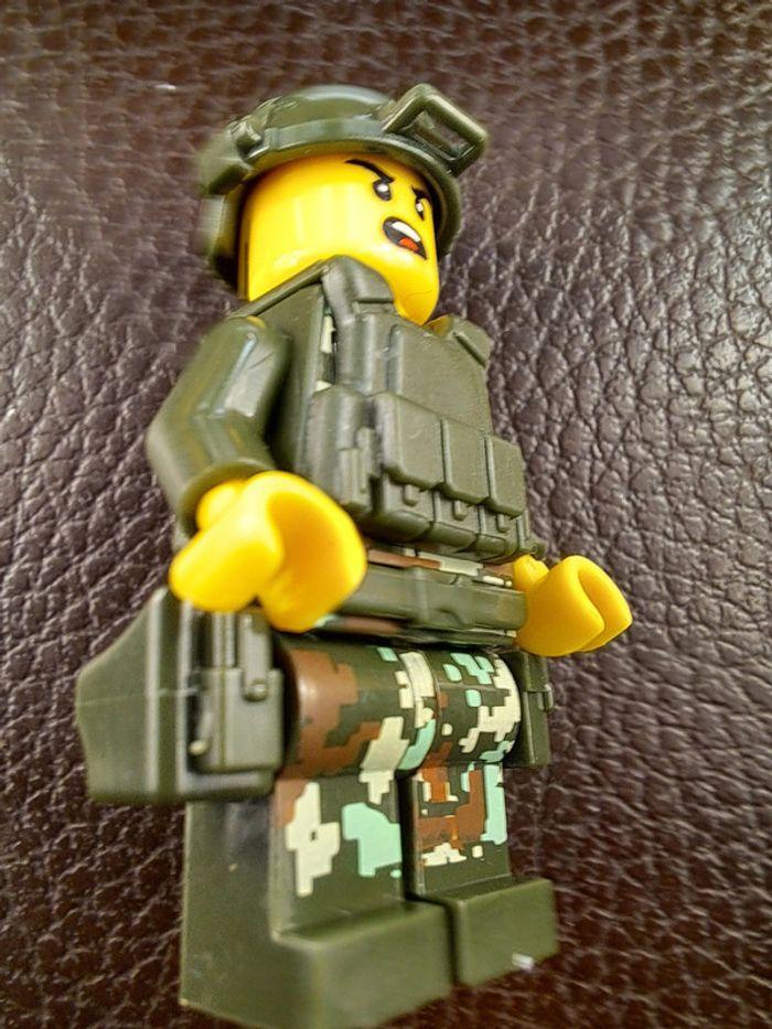 Figurine Lego compatible Militaire - photo numéro 3