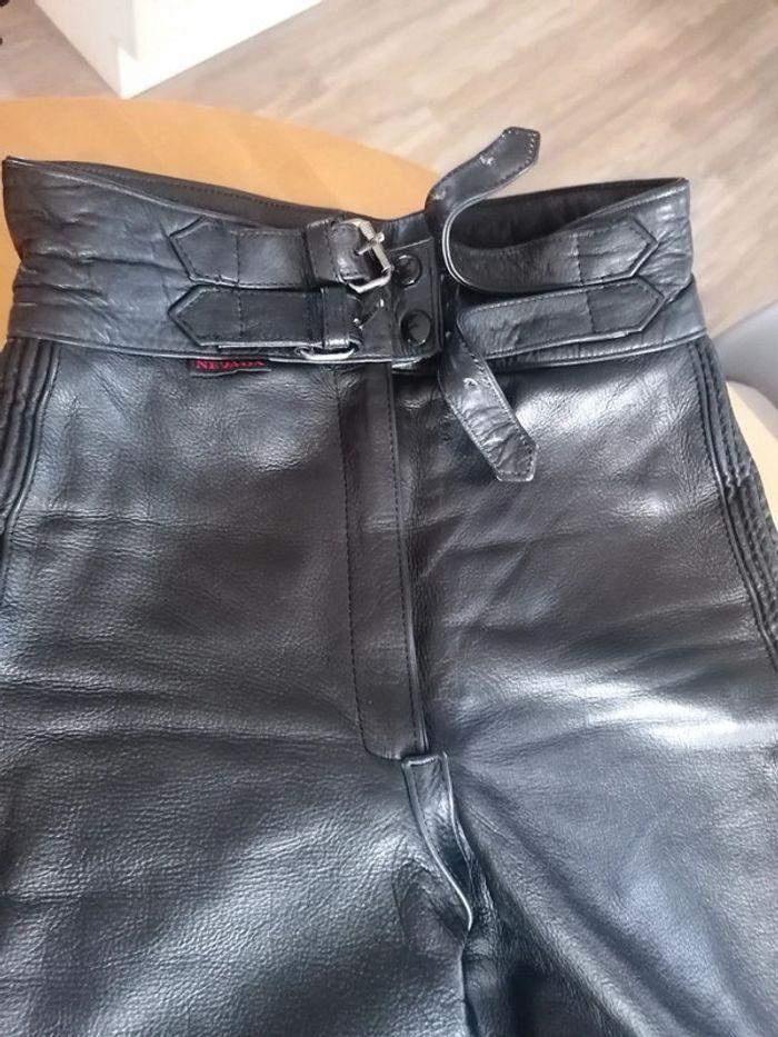 Pantalon moto DM Nevada femme en cuir - photo numéro 2