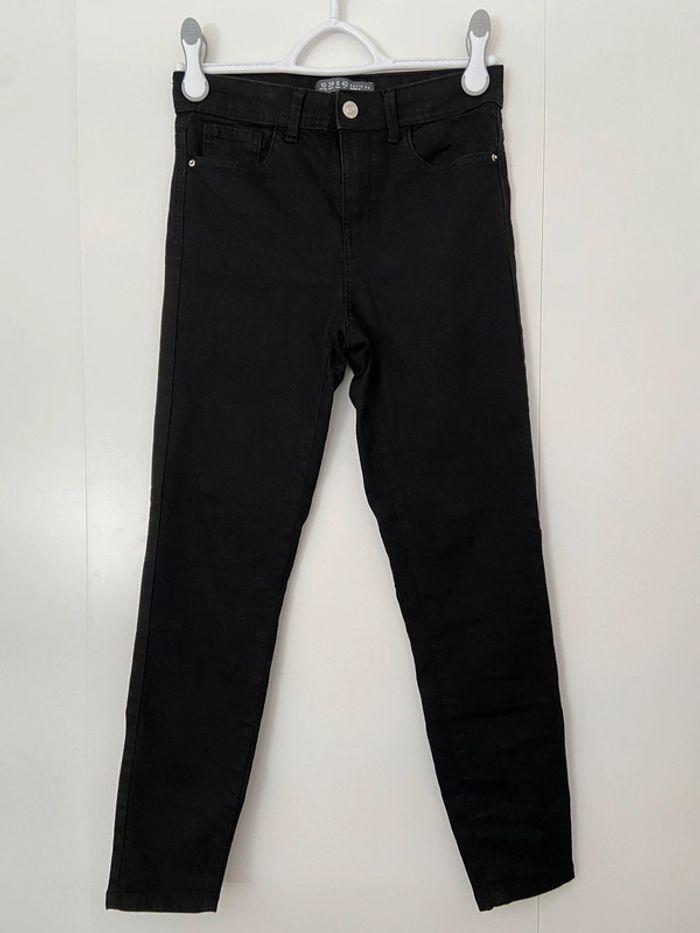 Pantalon jean femme noir marque denim co. - photo numéro 1