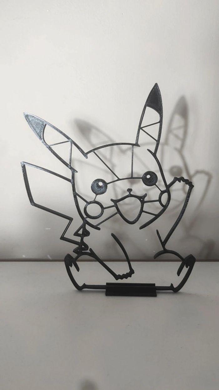 Pokémon décoration géométrique sur socle - photo numéro 4