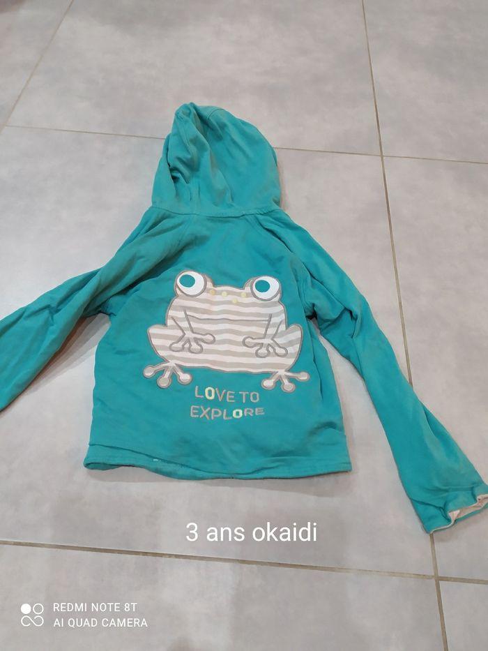 Gilet réversible Okaïdi 3 ans - photo numéro 2