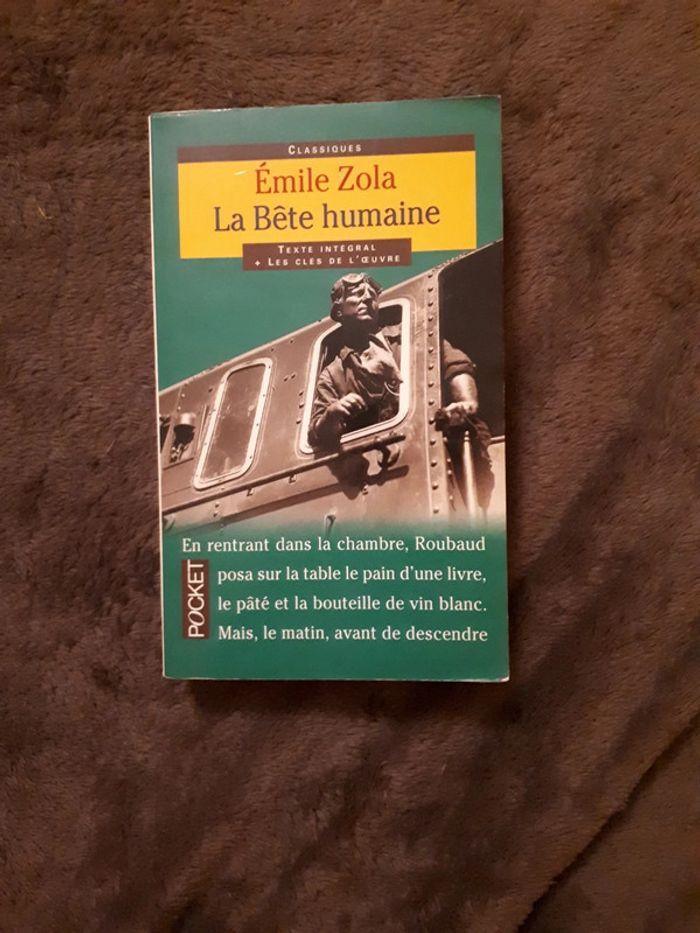 Livre La Bête humaine, Emile Zola, Pocket - photo numéro 2